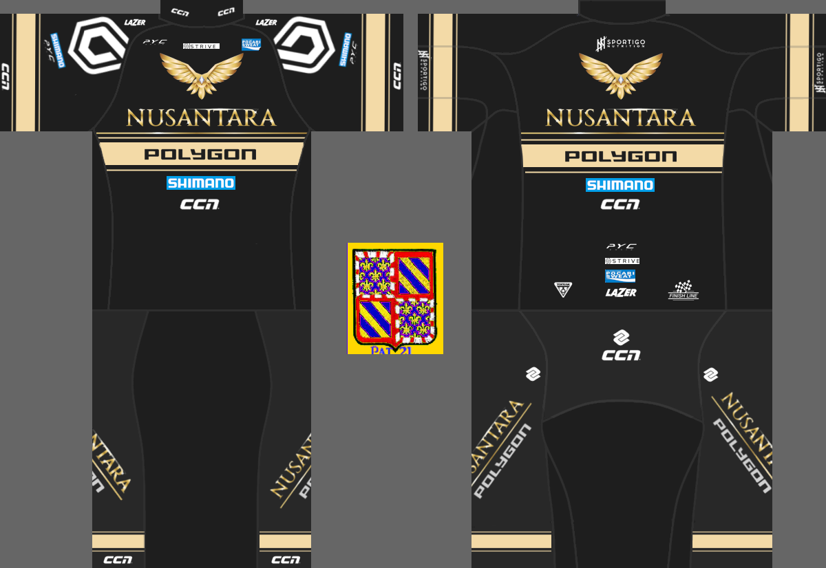 NUSANTARA CYCLING TEAM NCT Continental PCM France Le Gruppetto