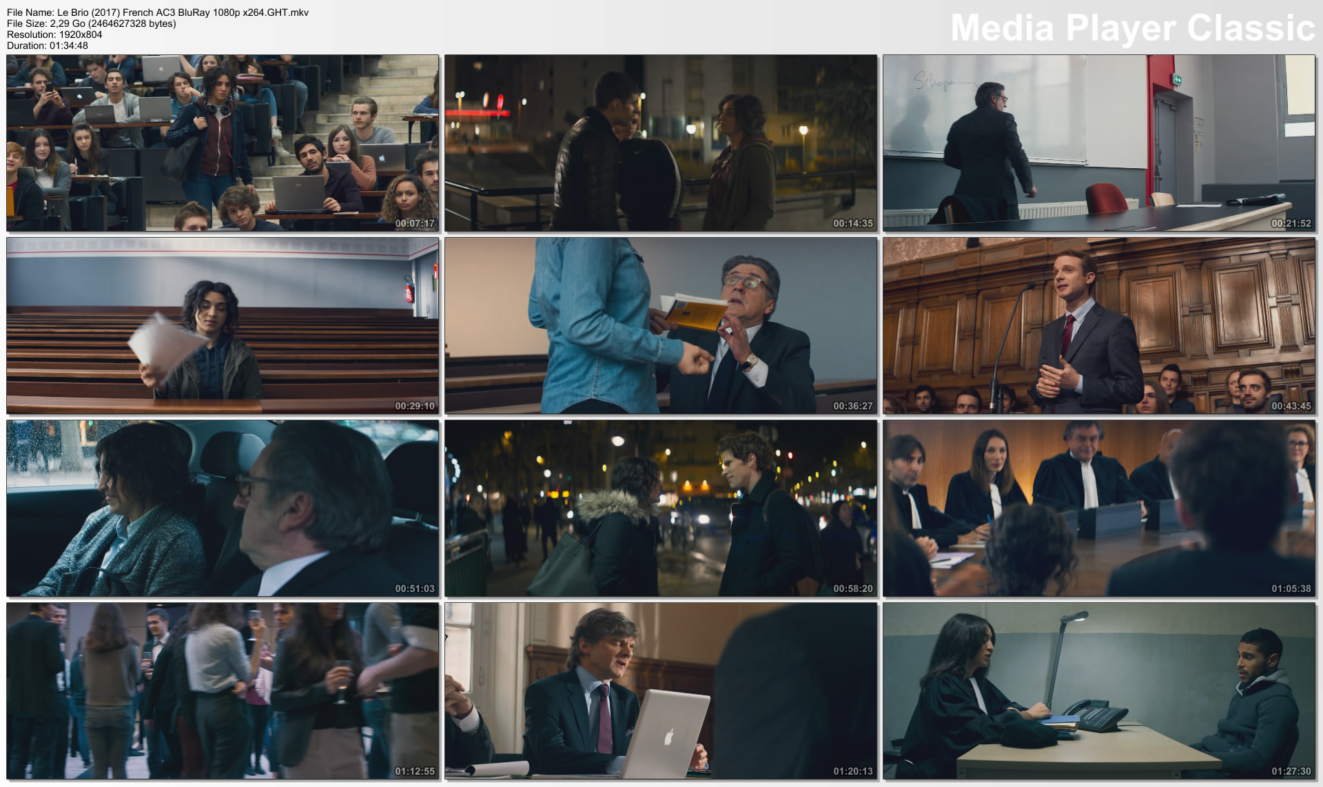 Le Brio (2017) French AC3 BluRay 1080p x264.GHT