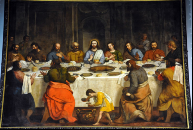 Francis or Franz Cleyn- Last Supper Parish Church Windsor
