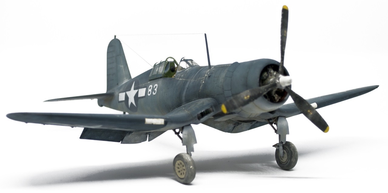 Vought F4U-1 "Corsair" - TAMIYA 1/48 - VMF-214 - Corsair "83" 18041411231022113415666953