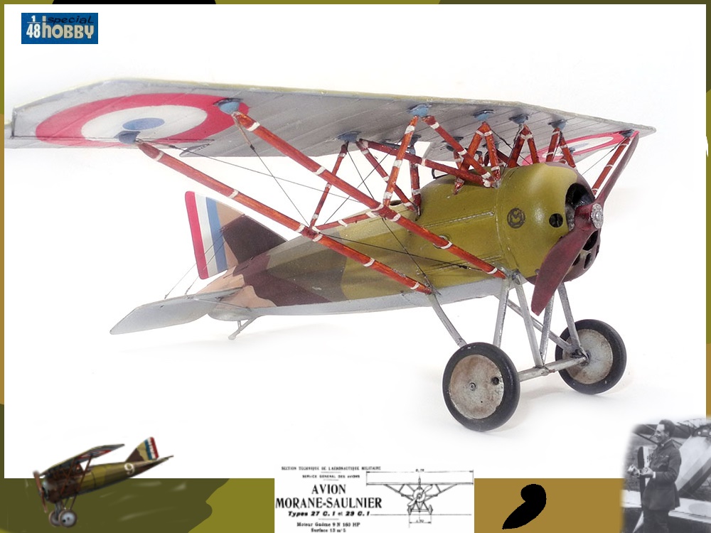 Morane AI 1/48 special hobby: le dernier avion de Navarre 18051012211523469215706238