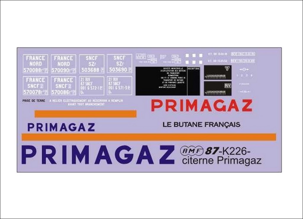 K226 AMF87 Primagaz