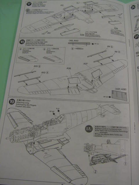 Revue de kit Me-109 G-6 Tamiya 1/48 kit # 61117 18062601583523669015779354