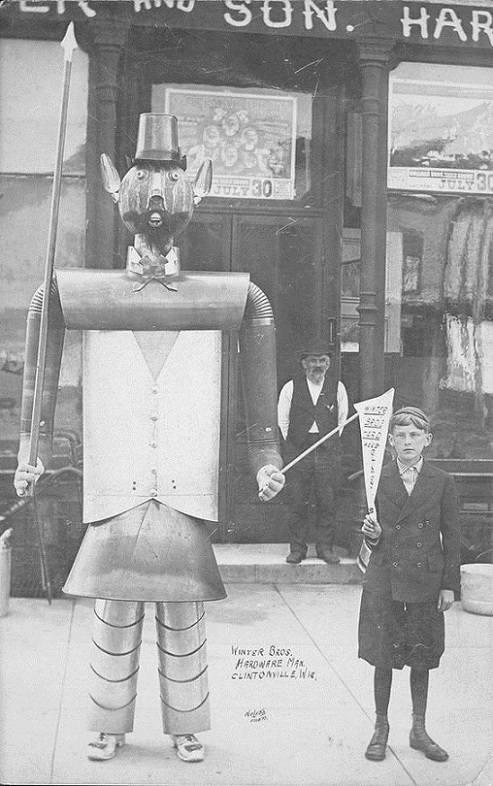 ROBOTIKMACHINE - Le robot chapeauté dans Robotikmachine 18070112324715263615787219