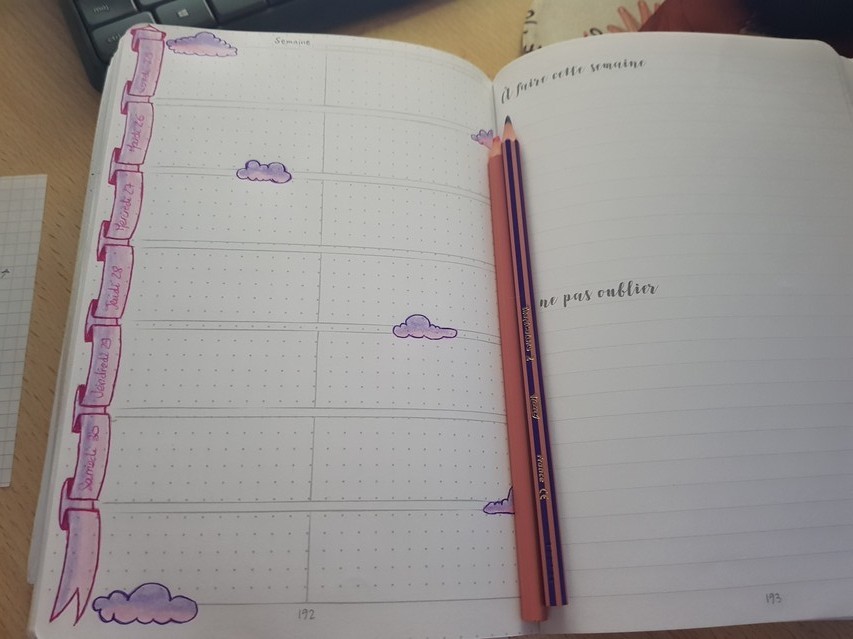pages bullet journal