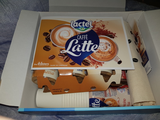 box caffe latte de lactel