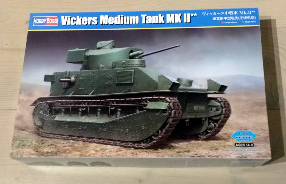 Vickers Medium MarkII** (Hobby Boss 1/35) 18080212313323099315831528