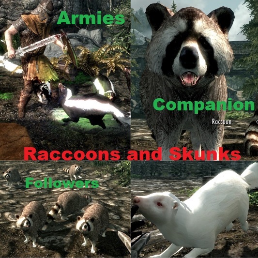 Raccoons and Skunks