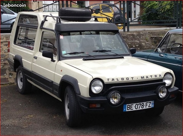 CLUB MATRA-PASSION • Afficher le sujet - Matra Talbot Rancho ...