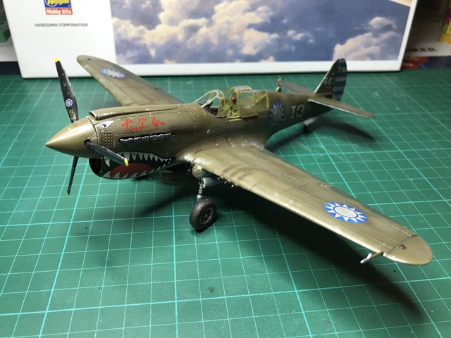 Curtiss P-40N Warhawk- Hasegawa - 1/48e 18092308464719107015907976