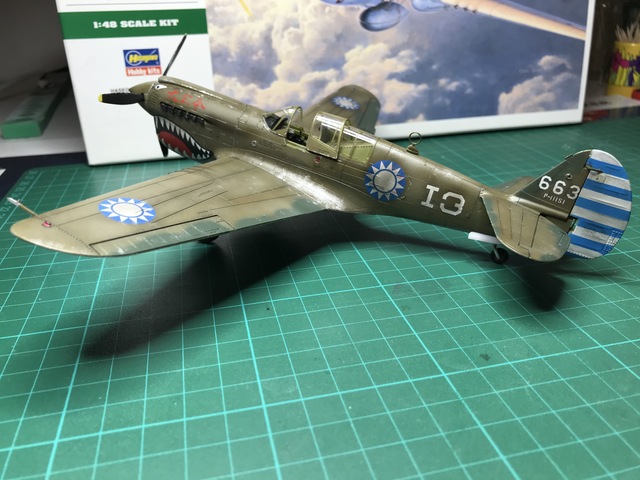 Curtiss P-40N Warhawk- Hasegawa - 1/48e 18092308472019107015907978