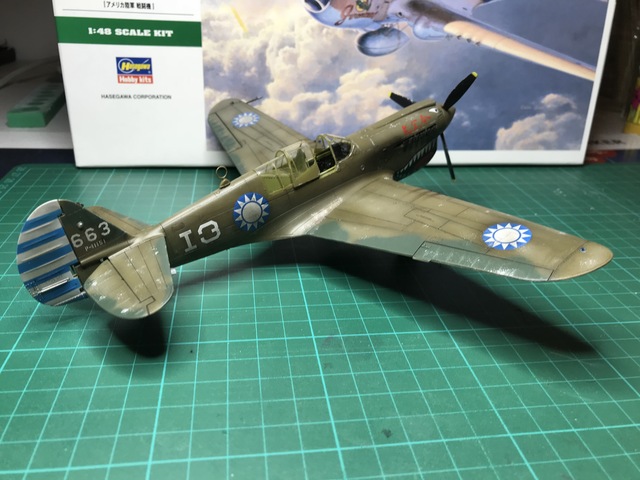 Curtiss P-40N Warhawk- Hasegawa - 1/48e 18092308474419107015907979