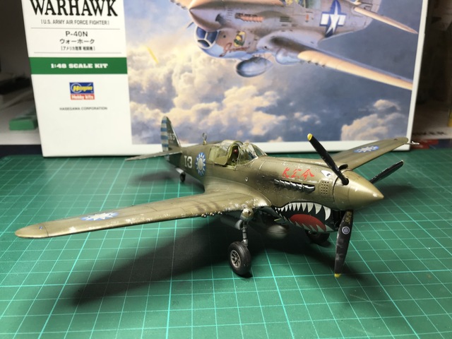 Curtiss P-40N Warhawk- Hasegawa - 1/48e 18092308481419107015907981
