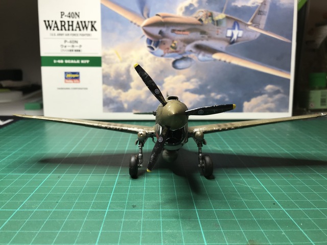 Curtiss P-40N Warhawk- Hasegawa - 1/48e 18092308491519107015907985