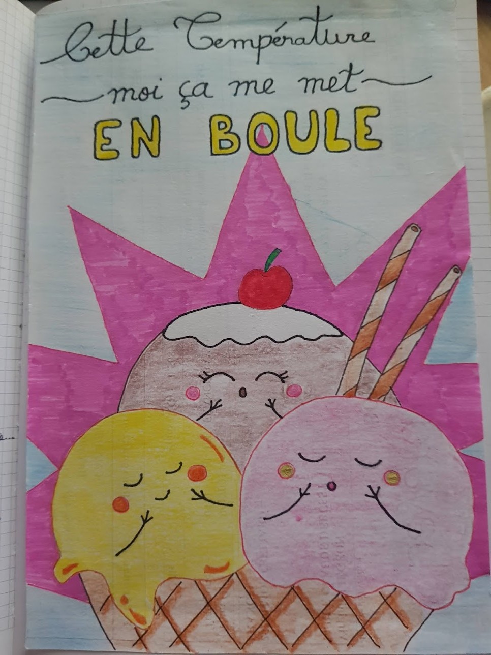 dessin glace