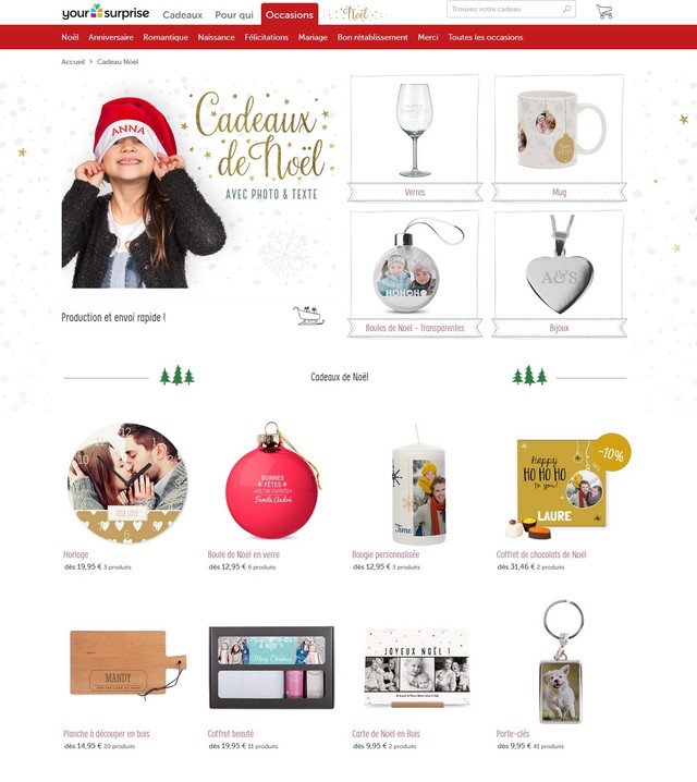 idées cadeaux personnalisables