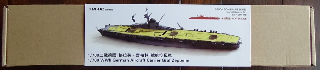 Graf Zeppelin au 700e - Projet de PA Allemand - Orange Hobby -résine 18101205524923134915939343