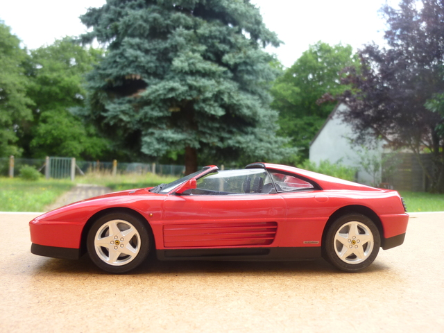 Ferrari 348 ts 1/Fujimi,2/Hasegawa,3/détails Italeri 348 GTB 18112401552413504516009864