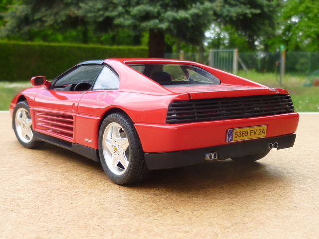 Ferrari 348 ts 1/Fujimi,2/Hasegawa,3/détails Italeri 348 GTB 18112402044313504516009902