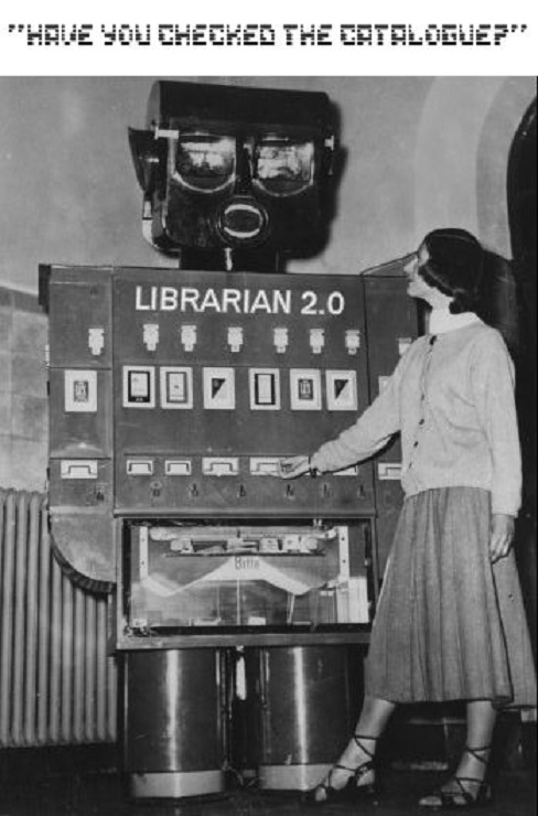 ROBOTIKMACHINE - Le robot bibliothécaire dans Robotikmachine 18121806402015263616040617