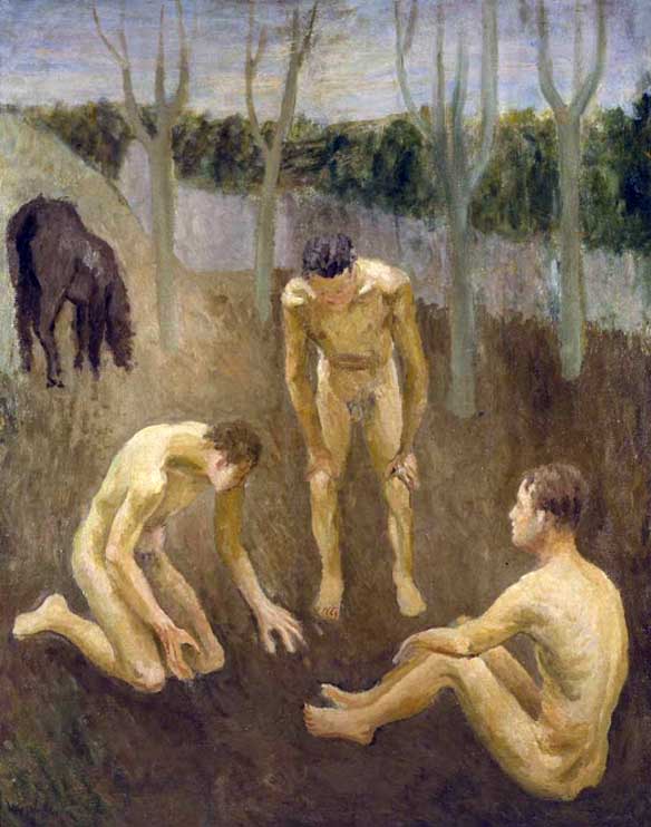 Нудисты Рисунки