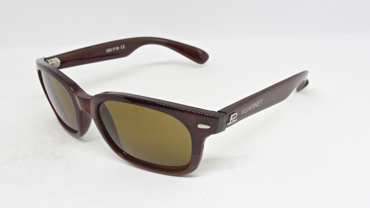 NEW OLD STOCK VUARNET SUNGLASSES 080 VINTAGE PX 2000 PURE BROWN MINERAL ...