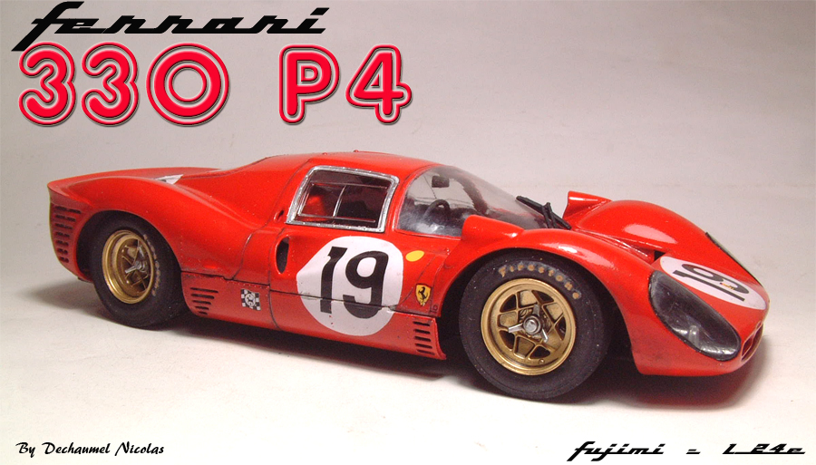 Ferrari 330 P4 - 1/24e - [Fujimi] 1901030210254769016058203