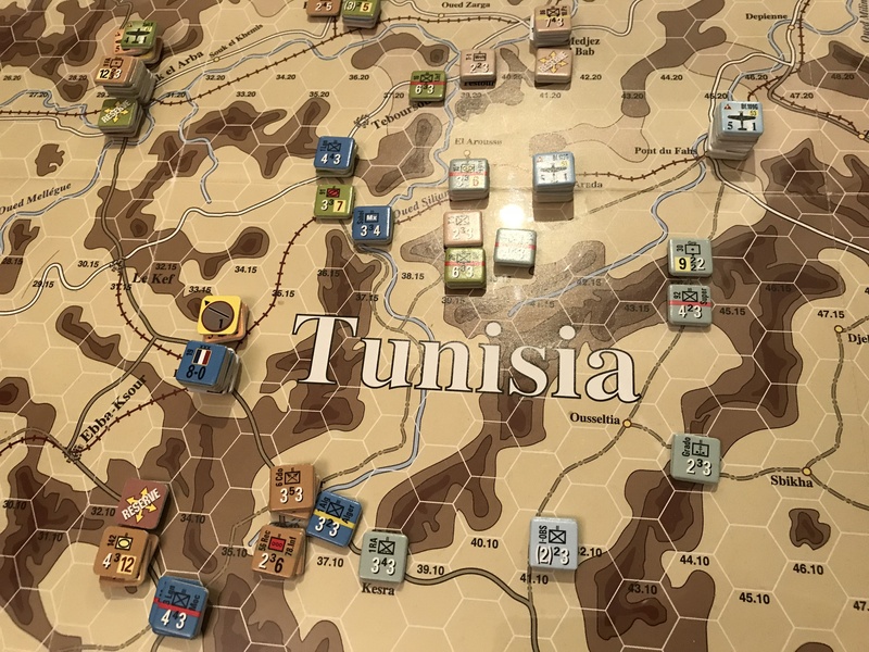 Tunisia T28 Centre German end of turn