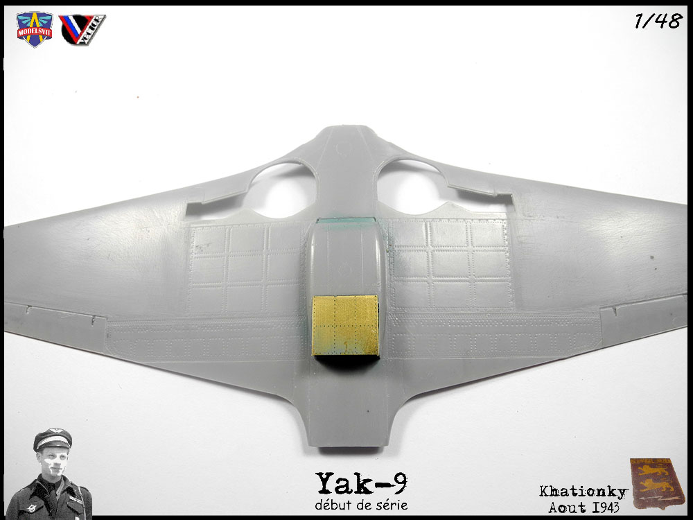 Yak-9 Début de série (yak-9DD de modelsvit + fuselage Vector) de la Poype GC3 Normandie 1/48 19020611540823469216111022