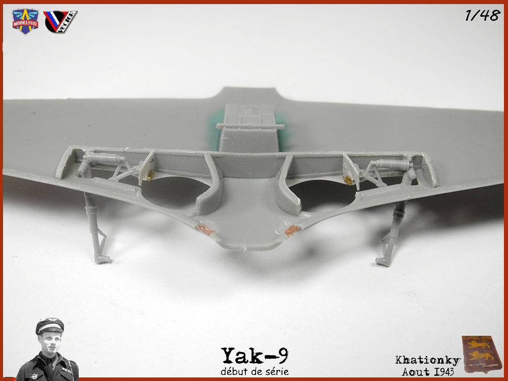 Yak-9 Début de série (yak-9DD de modelsvit + fuselage Vector) de la Poype GC3 Normandie 1/48 19021011510123469216115736
