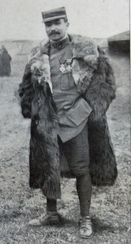 Capitaine Brocard commandant de l'escadrille des cigognes 1916 1/32 19021903503323469216125965