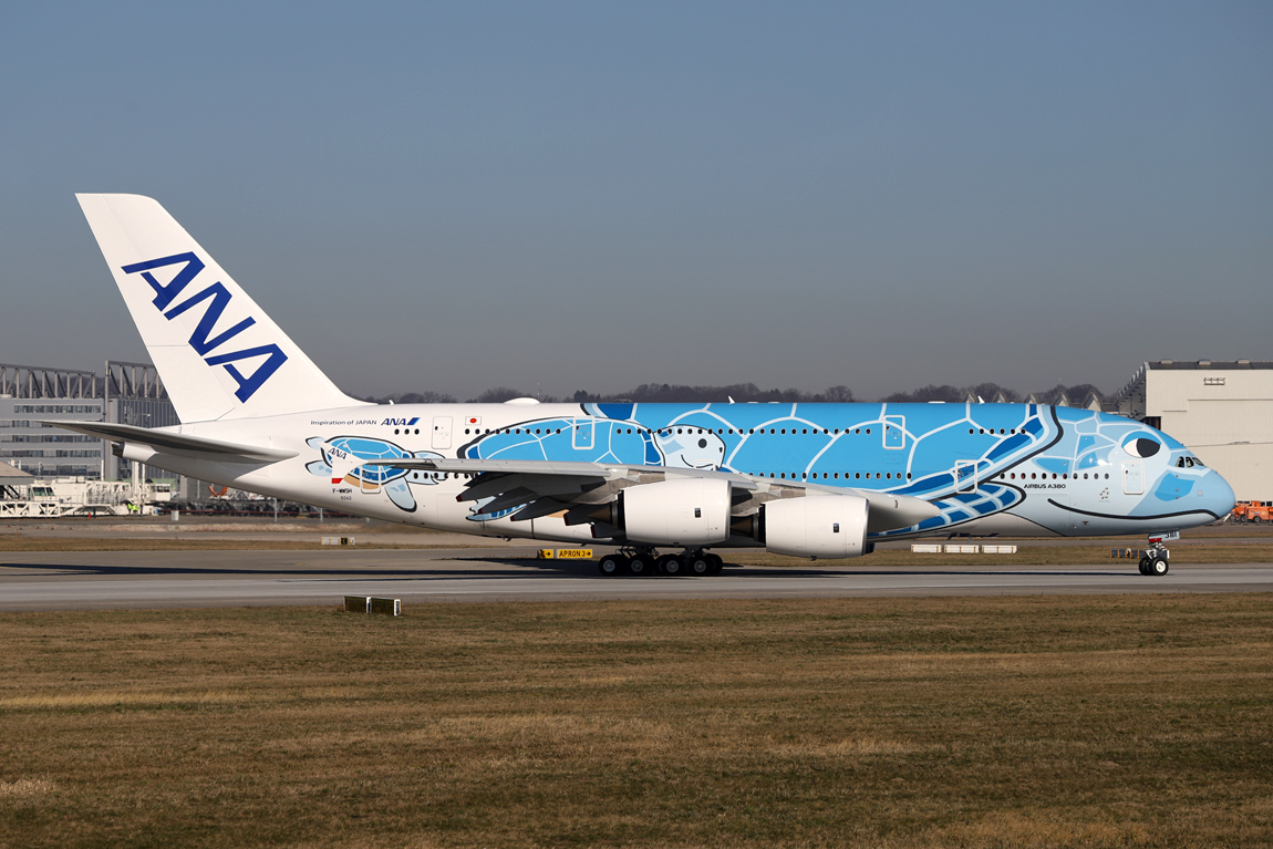 5640 A380 F-WWSH ANA