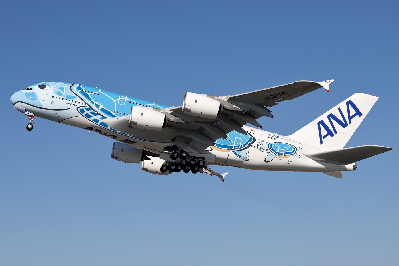 5709 A380 F-WWSH ANA