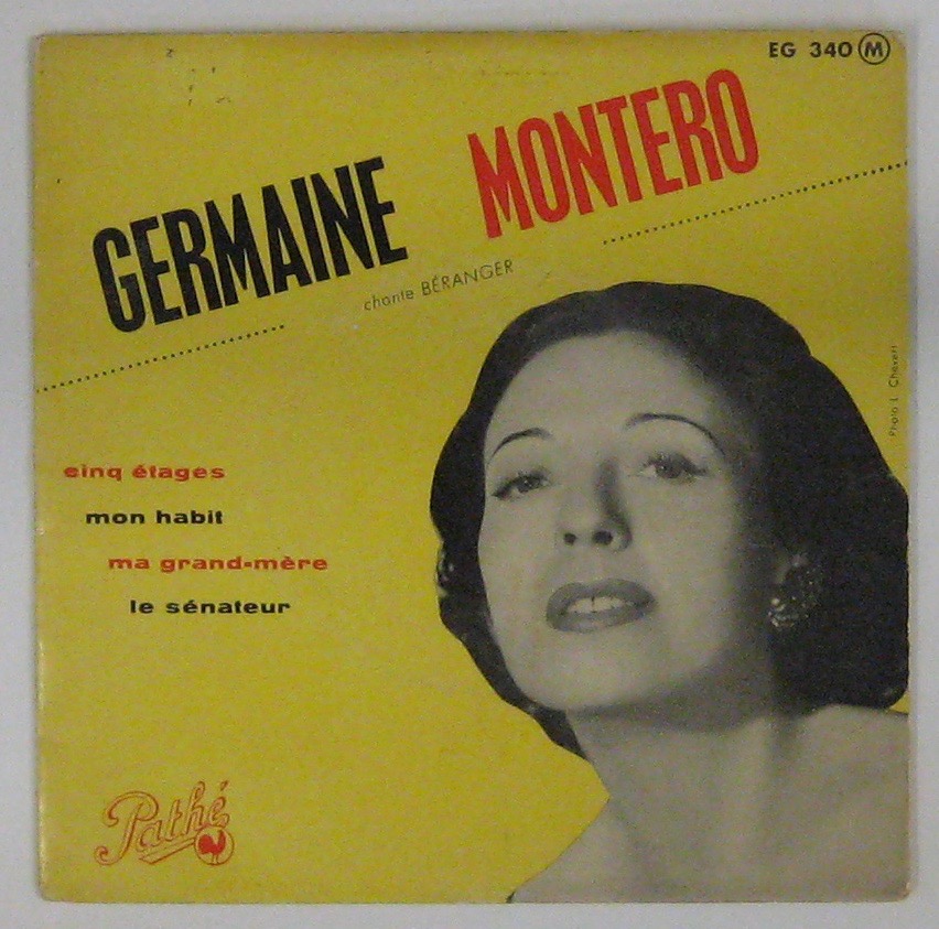 Germaine Montero vinyl, 324 LP records & CD found on CDandLP