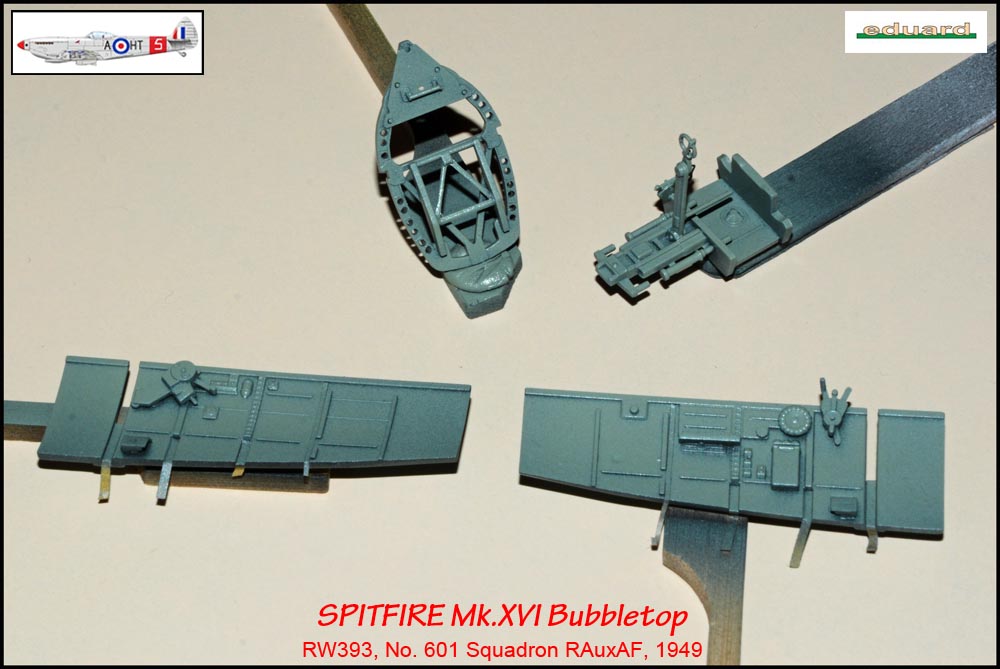 Spitfire Mk. XVI Bubbletop ÷ Eduard 8285 ÷ 1/48 1903190513165585016165680