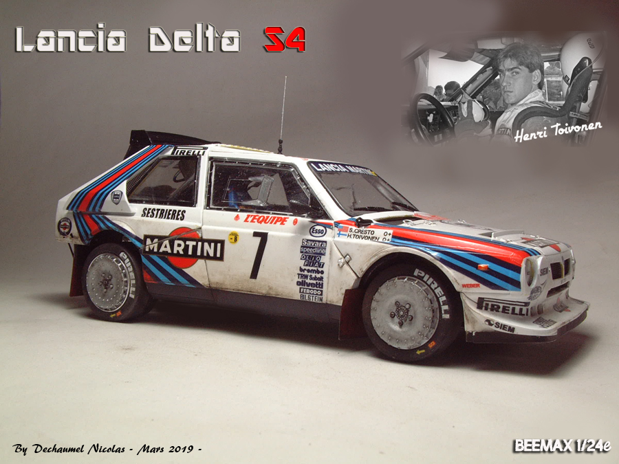 Lancia Delta S4 - 1/24e [Beemax] 1903250943274769016172770