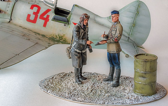 Maquette Italeri Pilotes Et Mécaniciens Otan - Échelle 1:72, à Assembler Et Peindre