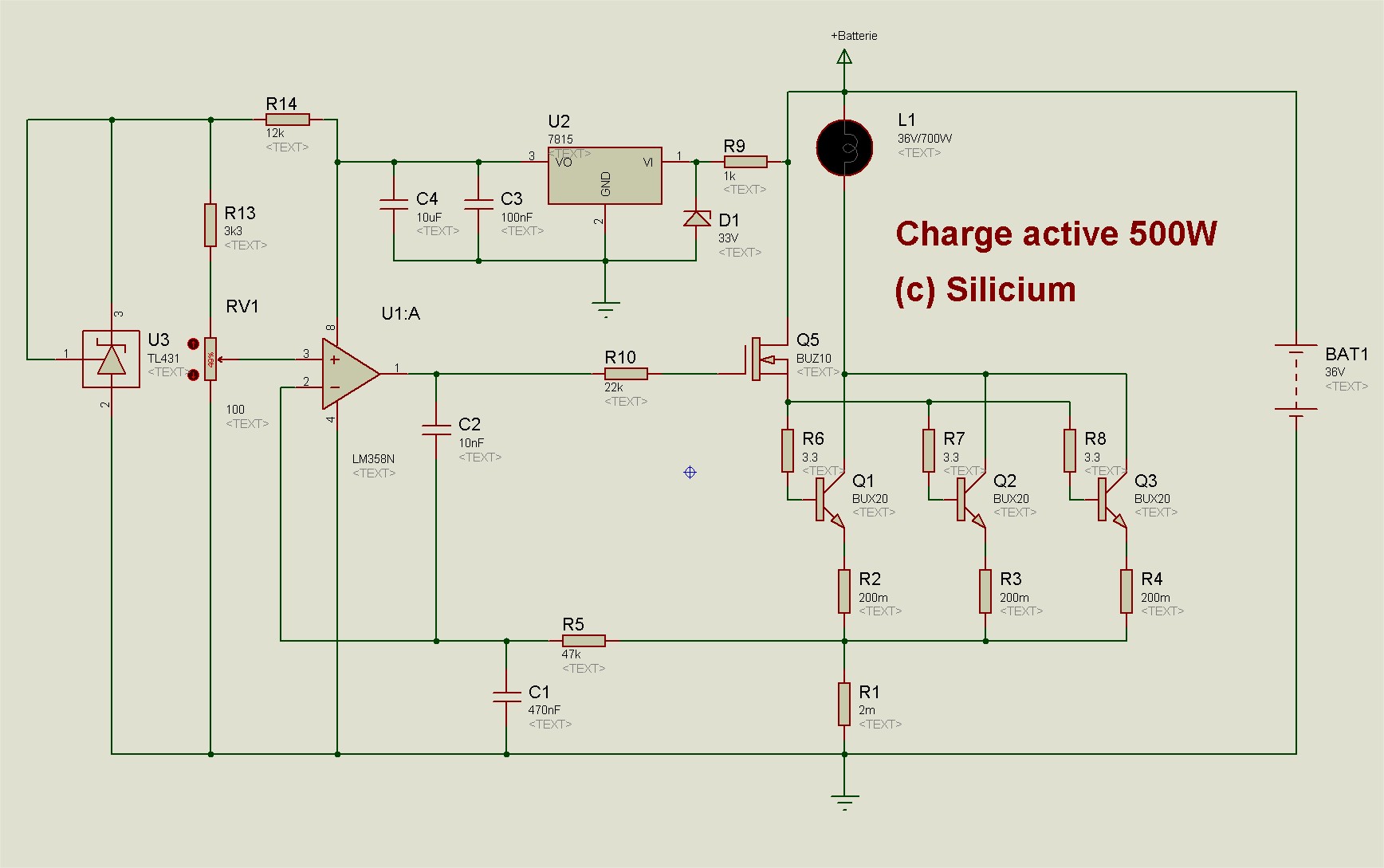 charge - Charge active 500W pour décharger une batterie 19042609121912779416213945