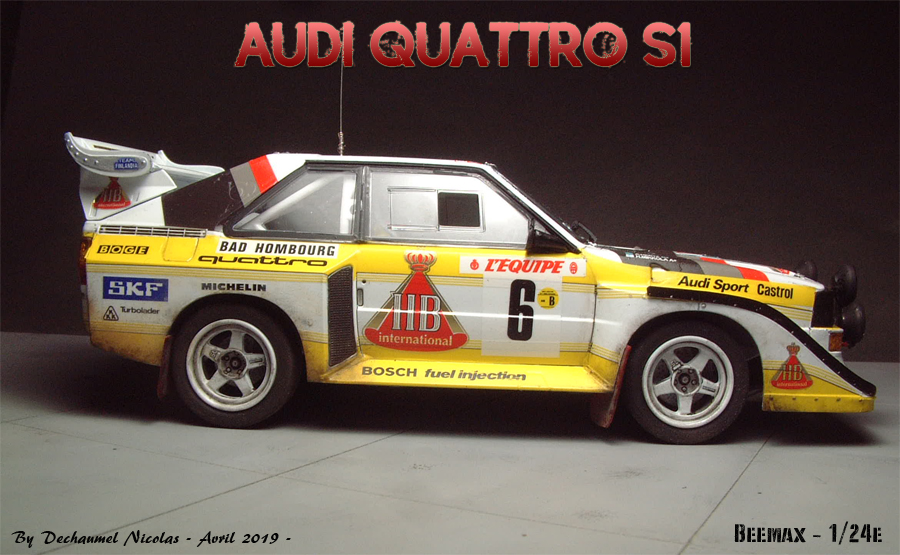 Audi Quattro S1 - 1/24e [Beemax] 1904290640044769016216979