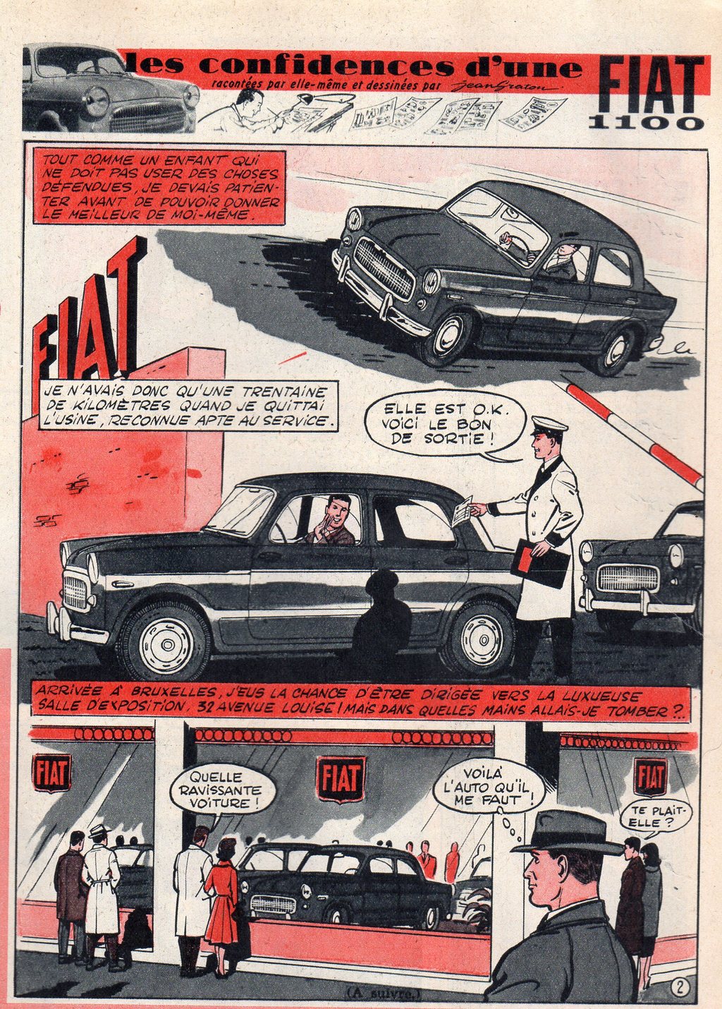 Les confidences d'une Fiat 02 - Tintin 1958 - 03