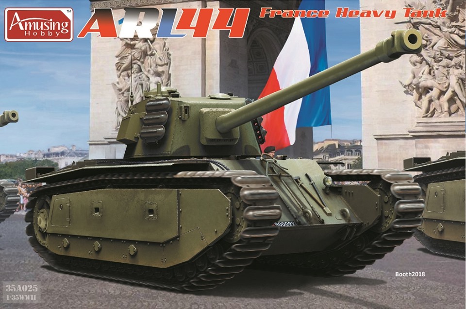 AMUSING HOBBY Ref 35A025, ARL-44, French heavy tank 01