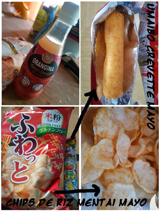 orangina et umaibo