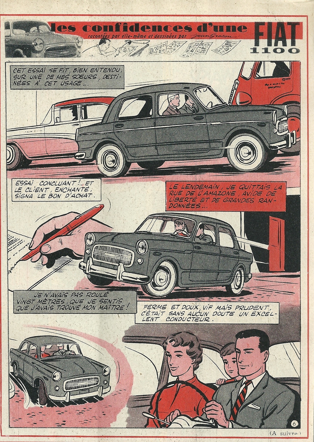 Les confidences d'une Fiat 06 - Tintin 1958 - 07