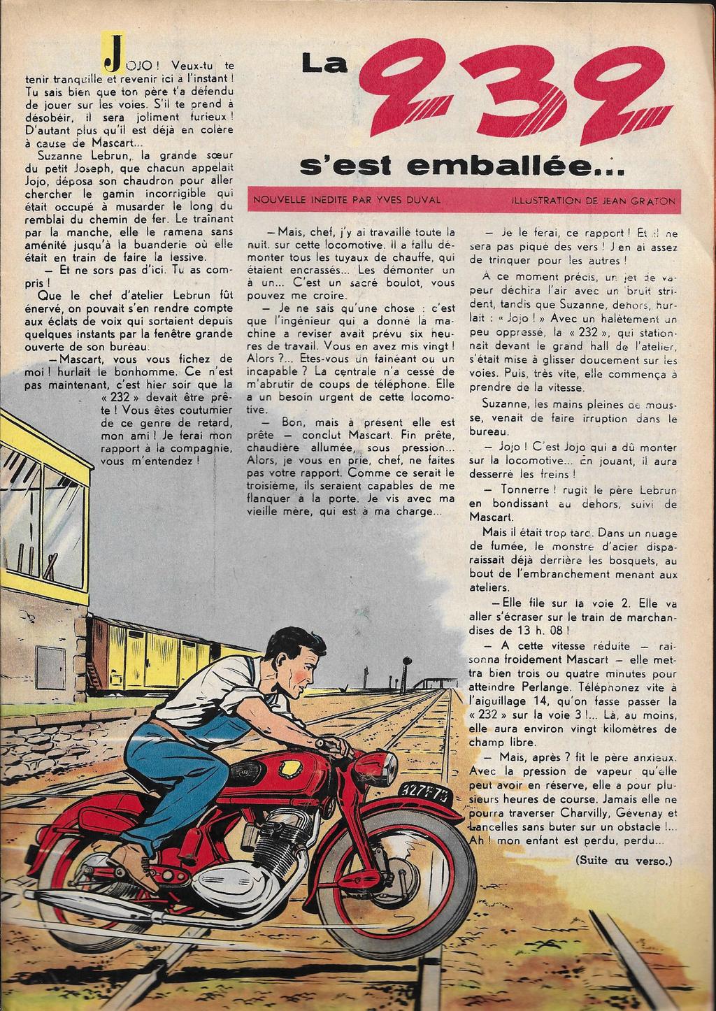 Jean Graton - La 232 s'est emballée 01 - Tintin 1957 42