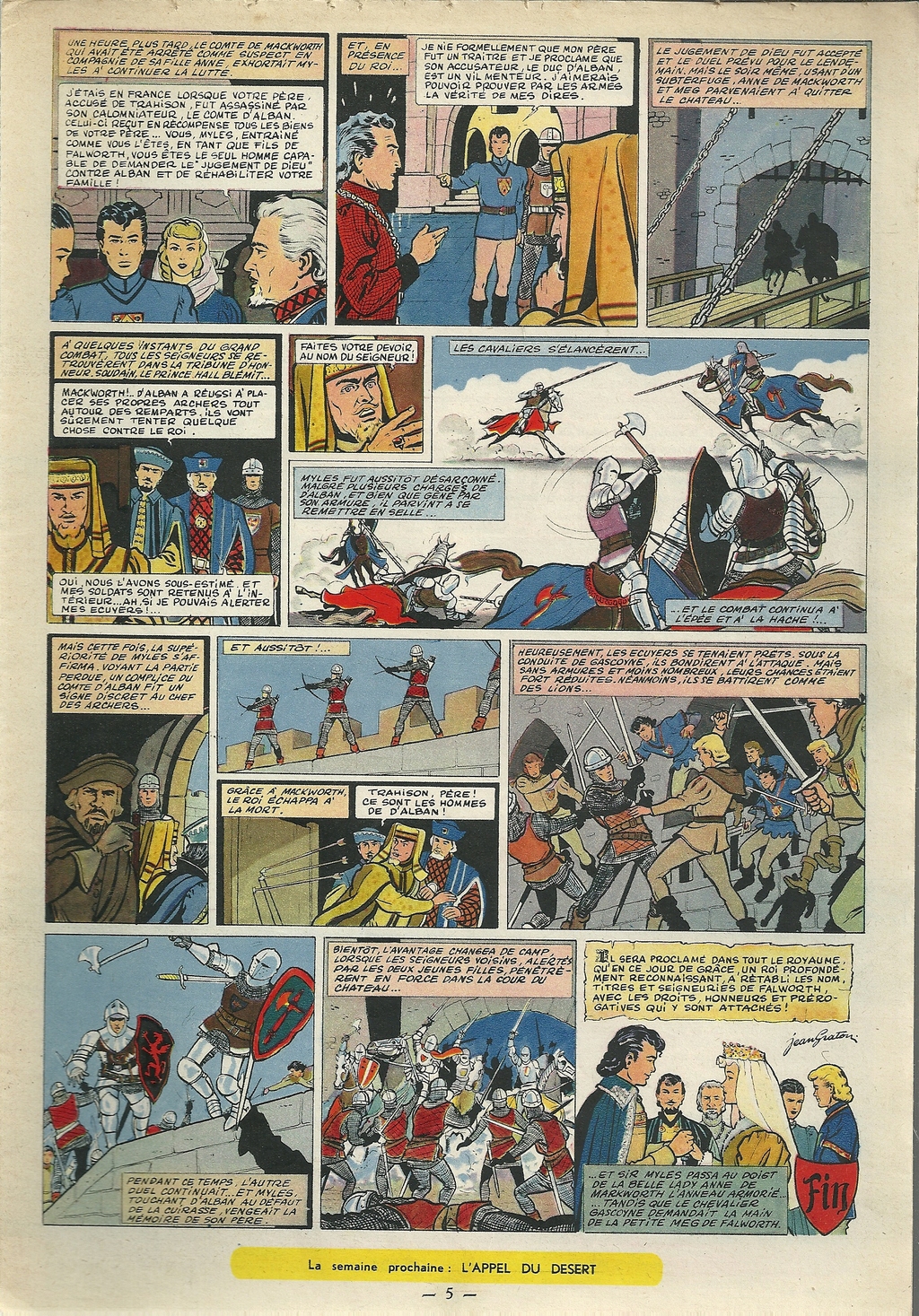Jean Graton - Le bouclier noir 04 - Tintin 1955 - 04