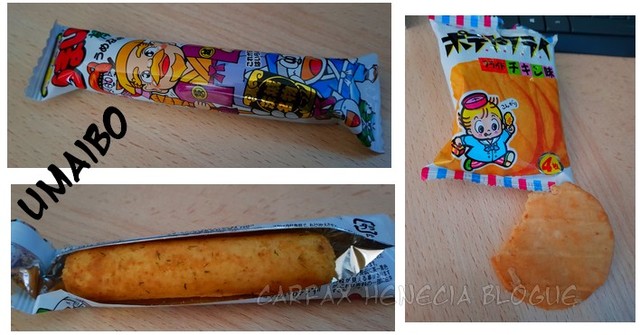 umaibo et chips