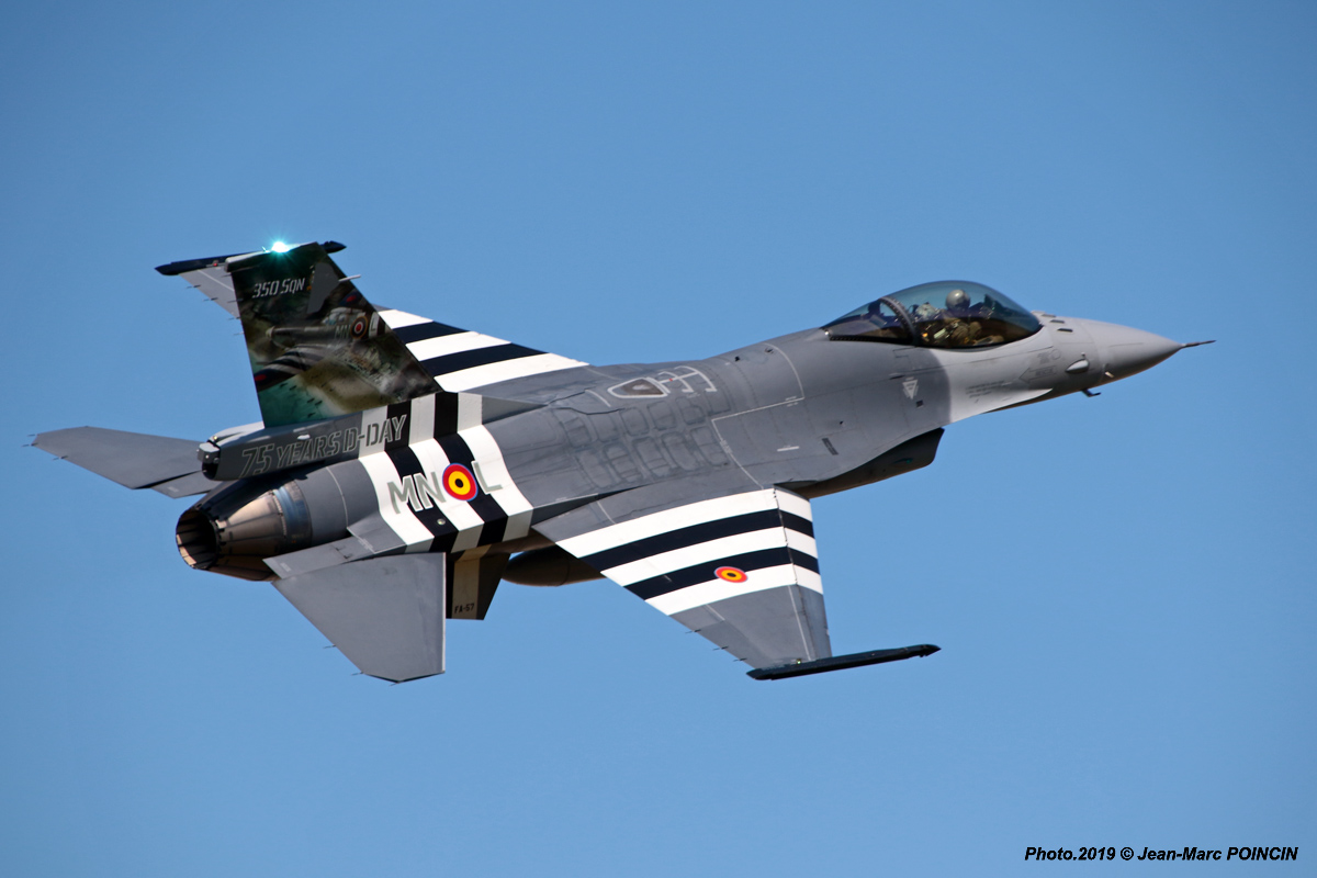 F-16AM FA-57 deco 75y D-Day_Orange_Photo.2019©J-M POINCIN_75989mr