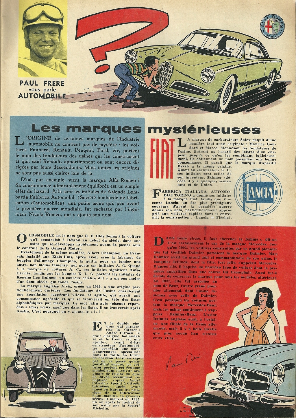 Paul Frère & Graton - Les marques mystérieuses - Tintin 1959 - 10