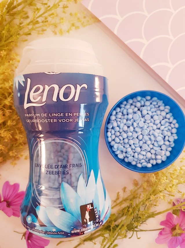 Assouplissant Parfum de linge billes souffle précieux LENOR 16