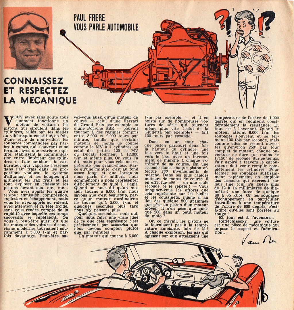 Paul Frère & Graton - Connaissez et respectez la mécanique - Tintin 1959 - 34